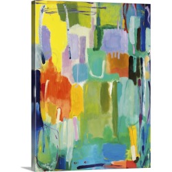 Large Gallery-Wrapped Canvas Wall Art Print 18 x 24 entitled Urban Essay II
