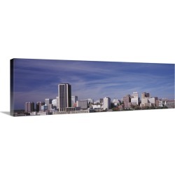 Large Solid-Faced Canvas Print Wall Art Print 48 x 16 entitled Richmond VA