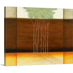 Large Solid-Faced Canvas Print Wall Art Print 30 x 24 entitled Late September