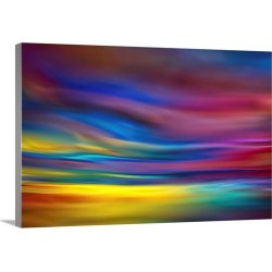 Large Solid-Faced Canvas Print Wall Art Print 30 x 20 entitled Late Afternoon