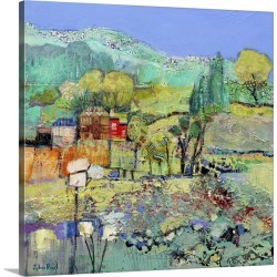 Large Solid-Faced Canvas Print Wall Art Print 20 x 20 entitled A Calm Day