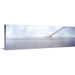 Large Solid-Faced Canvas Print Wall Art Print 48 x 16 entitled St Louis Arch St Louis MO