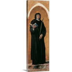 Large Solid-Faced Canvas Print Wall Art Print 12 x 36 entitled Saint Felicity of Padua
