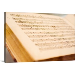 Large Solid-Faced Canvas Print Wall Art Print 30 x 20 entitled UK, England, London, Mayfair, Handel House Museum
