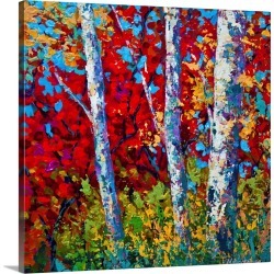 Large Solid-Faced Canvas Print Wall Art Print 20 x 20 entitled A Quiet Pause