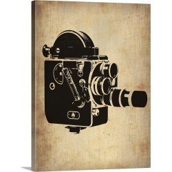 Large Gallery-Wrapped Canvas Wall Art Print 23 x 30 entitled Vintage Camera III