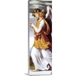 Large Solid-Faced Canvas Print Wall Art Print 12 x 36 entitled Angel