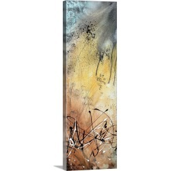 Large Solid-Faced Canvas Print Wall Art Print 12 x 36 entitled Desert Surroundings I