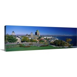 Large Gallery-Wrapped Canvas Wall Art Print 36 x 12 entitled Quebec Canada