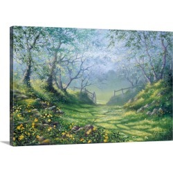 Large Solid-Faced Canvas Print Wall Art Print 30 x 20 entitled Early spring