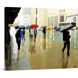 Large Solid-Faced Canvas Print Wall Art Print 30 x 24 entitled New York State Of Mind