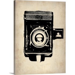 Large Gallery-Wrapped Canvas Wall Art Print 23 x 30 entitled Vintage Camera I