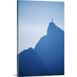 Large Solid-Faced Canvas Print Wall Art Print 20 x 30 entitled Rio De Janeiro, Brazil