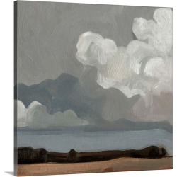 Large Solid-Faced Canvas Print Wall Art Print 20 x 20 entitled Cloud Formation II