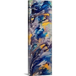 Large Solid-Faced Canvas Print Wall Art Print 12 x 36 entitled Infusion 11