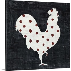 Large Solid-Faced Canvas Print Wall Art Print 20 x 20 entitled Modern Americana Farm III