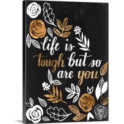 Large Solid-Faced Canvas Print Wall Art Print 30 x 40 entitled Girl Power II