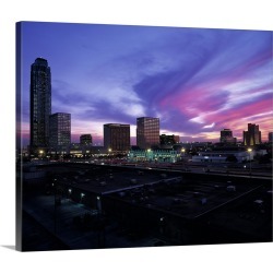 Large Gallery-Wrapped Canvas Wall Art Print 24 x 19 entitled Galleria Houston TX
