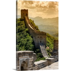 Large Gallery-Wrapped Canvas Wall Art Print 16 x 24 entitled Great Wall of China