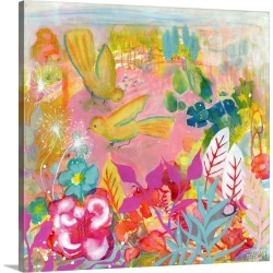 Large Solid-Faced Canvas Print Wall Art Print 20 x 20 entitled A New Day
