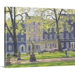 Large Gallery-Wrapped Canvas Wall Art Print 20 x 16 entitled Berkeley Square, South West Corner