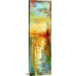 Large Solid-Faced Canvas Print Wall Art Print 12 x 36 entitled Urban Decay III