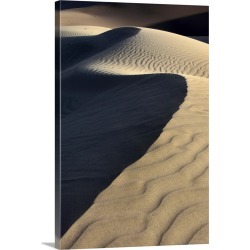 Large Solid-Faced Canvas Print Wall Art Print 20 x 30 entitled Late Light on Huacachina Dunes