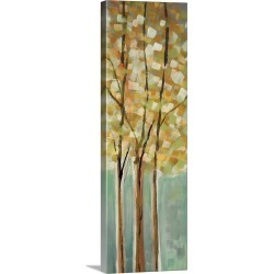 Large Solid-Faced Canvas Print Wall Art Print 16 x 48 entitled Shandelee Woods II