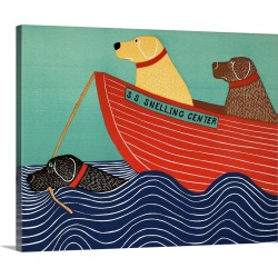Large Gallery-Wrapped Canvas Wall Art Print 20 x 16 entitled Friendship Template