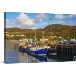Large Solid-Faced Canvas Print Wall Art Print 36 x 24 entitled UK, Scotland, Highland, Mallaig found on Bargain Bro Philippines from Great Big Canvas for $274.99