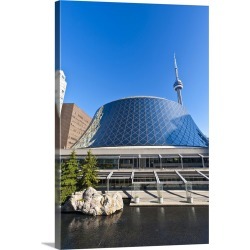 Large Gallery-Wrapped Canvas Wall Art Print 16 x 24 entitled Roy Thompson Hall, Entertainment District, Toronto, Ontario, ...