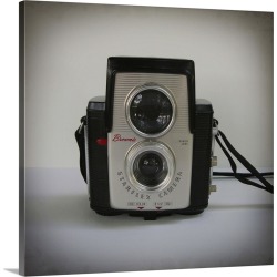 Large Gallery-Wrapped Canvas Wall Art Print 20 x 20 entitled Camera Collection I