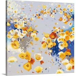 Large Solid-Faced Canvas Print Wall Art Print 20 x 20 entitled Millefiori - Square