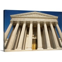 Large Solid-Faced Canvas Print Wall Art Print 30 x 20 entitled United States Supreme Court