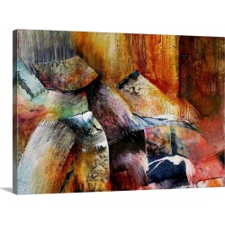 Large Gallery-Wrapped Canvas Wall Art Print 24 x 17 entitled Ancient Hills
