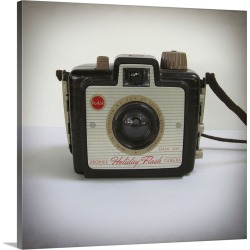 Large Solid-Faced Canvas Print Wall Art Print 20 x 20 entitled Camera Collection II