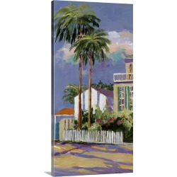 Large Gallery-Wrapped Canvas Wall Art Print 12 x 24 entitled Key West II