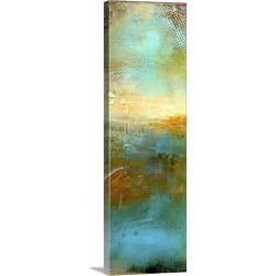 Large Solid-Faced Canvas Print Wall Art Print 12 x 36 entitled Urban Decay II