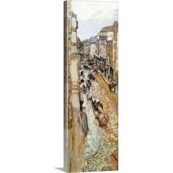 Large Solid-Faced Canvas Print Wall Art Print 12 x 36 entitled Vuillard: Paris, 1908