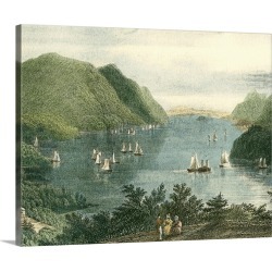 Large Gallery-Wrapped Canvas Wall Art Print 20 x 16 entitled View from West Point