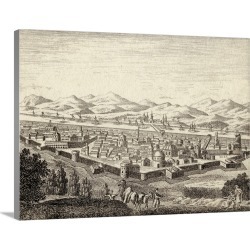 Large Solid-Faced Canvas Print Wall Art Print 40 x 30 entitled Baghdad, Iraq, In Late 18th Century