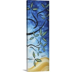 Large Solid-Faced Canvas Print Wall Art Print 12 x 36 entitled Simply Glorious IV