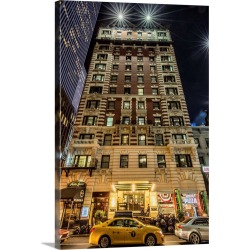 Large Gallery-Wrapped Canvas Wall Art Print 20 x 30 entitled Apartment building near Times Square in New York City
