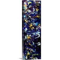 Large Solid-Faced Canvas Print Wall Art Print 12 x 36 entitled Infusion 13