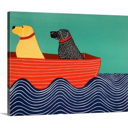 Large Gallery-Wrapped Canvas Wall Art Print 20 x 16 entitled Friendship II A