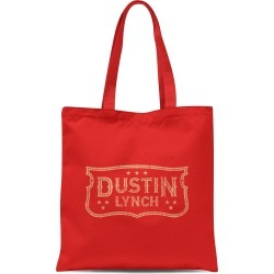 Dustin Lynch Merch - Dustin Lynch Emblem Red Tote