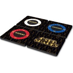 Card Sharks Logo Coaster (Set of 4)