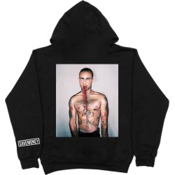 Hooligans Portrait Hoodie + Album Download | Size Large | Black