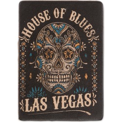 Hob Leather Magnet - Skull Las Vegas