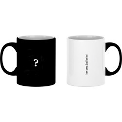 Question Mark Color Changing Mug + Digital Download